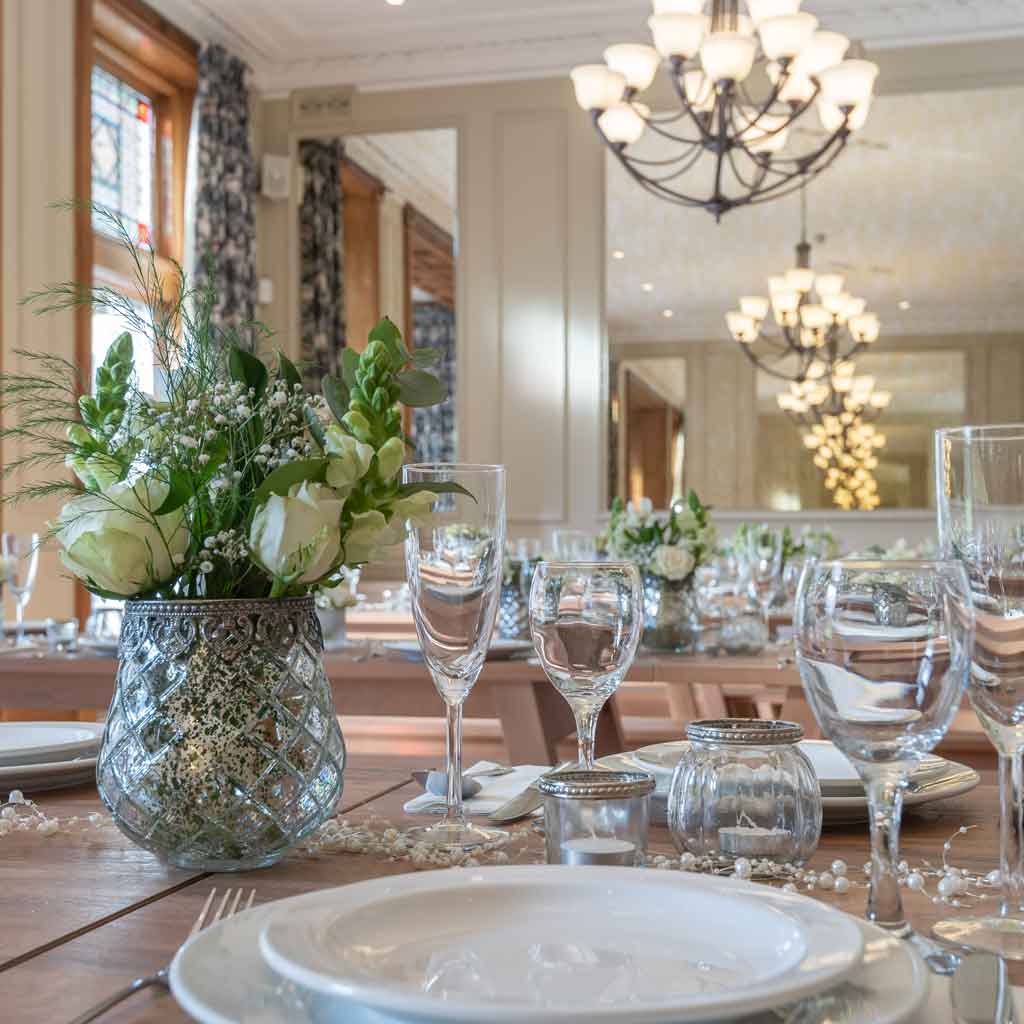 Cliffe House Dining Room Table Display