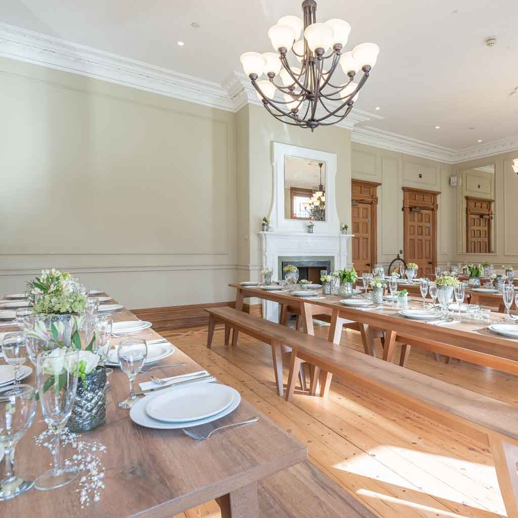 Cliffe House Dining Room Table Display