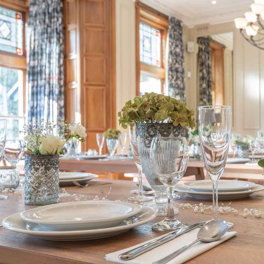 Cliffe House Dining Room Table Display